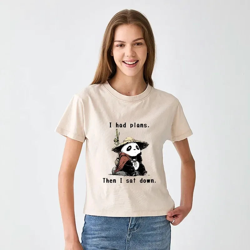 maybe later panda shirt for her